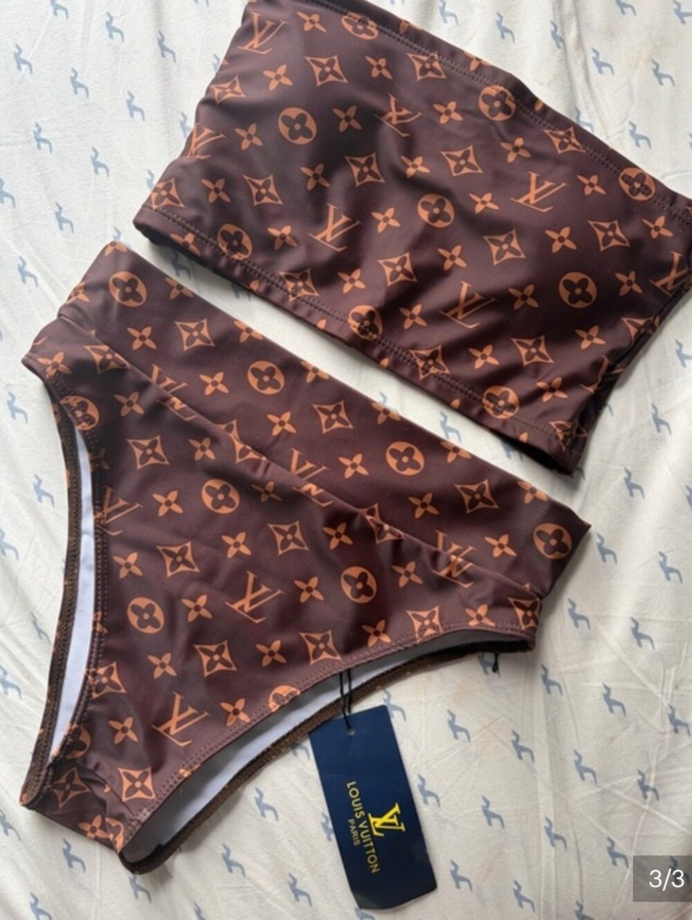 Monogram LV Womens bikini NWT